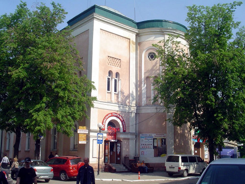 Stanislau, 2013, Der nur noch teilweise als Synagoge benutzte Tempel heute, Christian Herrmann