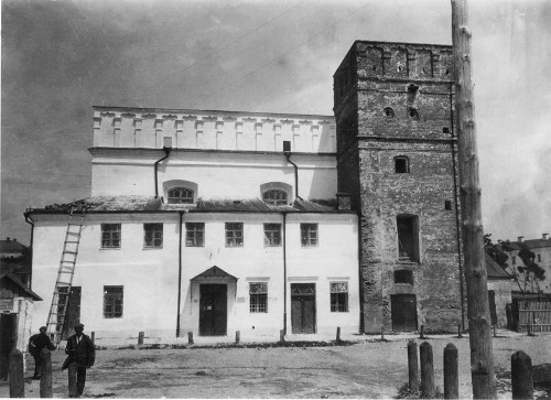Luzk, 1924, Die Große Synagoge aus dem 17. Jahrhundert, YIVO Institute