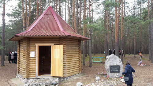 Osaritschi, 2019, Gedenkkapelle der russisch orthodoxen Kirche, Stiftung Denkmal