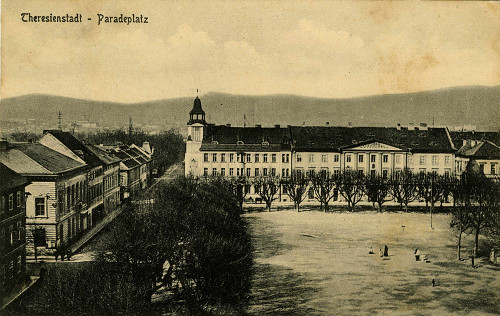 Theresienstadt, um 1900, Postkarte, Stiftung Denkmal