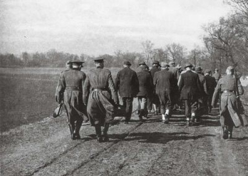 Theresienstadt, 1943, Transport politischer Häftlinge in das Gestapo-Gefängnis der Kleinen Festung, Archiv Památníku Terezín