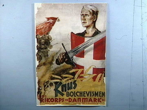 Kopenhagen, 2005, Propagandaplakat aus dem Jahr 1941, Nationalmuseet