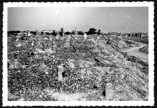 Warschau, 1945, Ruinen des Warschauer Ghettos, Yad Vashem