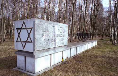 Stutthof, 2005, Gedenkstein für die jüdischen Opfer des Konzentrationslagers Stutthof, Stiftung Denkmal, Ronnie Golz