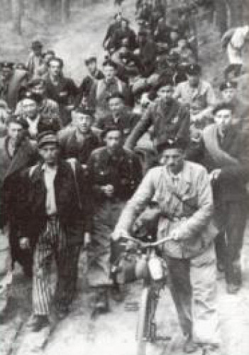 O.O., Mai 1945, Eine Gruppe tschechischer Häftlinge aus dem KZ Sachsenhausen nach der Befreiung, Stiftung Brandenburgische Gedenkstätten
