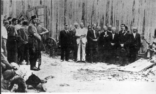 Balti, 1941, Erschießung von Vorstandsmitgliedern der jüdischen Gemeinde im Juli 1941, Yad Vashem