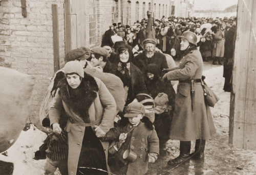Lublin, 1942, Juden werden aus dem Ghetto deportiert, YIVO Institute