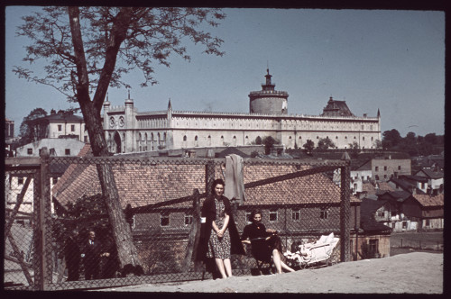 Lublin, 1940, Zwei Frauen im jüdischen Viertel, Deutsches Historisches Museum, M. Kirnberger