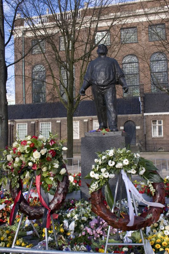 Amsterdam, 2008, Denkmal des Dockarbeiters, Maurice Mol
