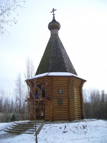 Dachau, 2003, Russisch orthodoxe Kapelle von 1995, Ronnie Golz