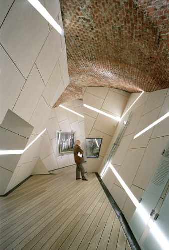 Kopenhagen, 2004, Innenansicht Dänisches Jüdisches Museum, Jan Bitter