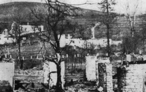 Ležáky, 1942, Das Dorf nach der Zerstörung, NKP Ležáky