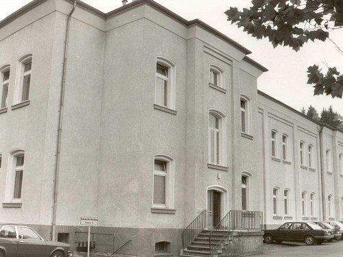 Hadamar, um 1993, Gebäude der ehemaligen Landesheilanstalt, Archiv des Landeswohlfahrtsverbandes Hessen