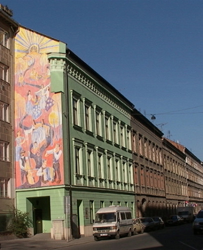 Brünn, 2003, Außenansicht des Museums, Archiv Muzea romské kultury