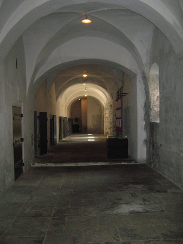 Prettin, 2009, Innenansicht des Bunkers mit Blick nach Norden, Caritas Prettin