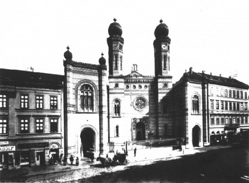 Budapest, o.D., Große Synagoge um 1900, Stiftung Denkmal