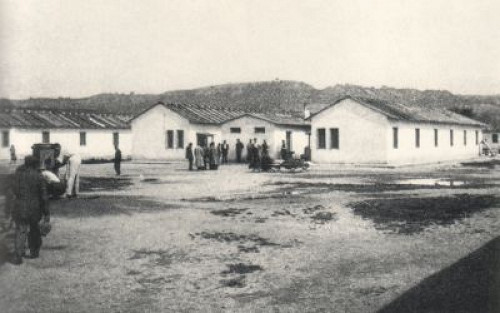 Ferramonti di Tarsia, 1942, Ansicht des Lagers Ferramonti, Fondazione Ferramonti