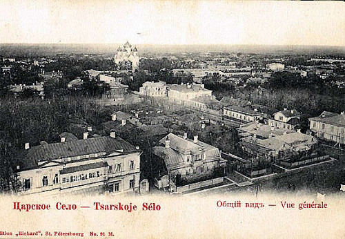Zarskoje Selo, 1905, Alte Ortsansicht, gemeinfrei