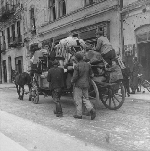 Przemyśl, Mai oder Juli 1942, Erzwungener Einzug ins Ghetto, YIVO Archives