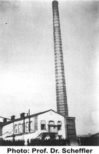 Trawniki, (o.D.), Auf dem Gelände der Zuckerfabrik von Trawniki war 1942/43 das Zwangsarbeitslager eingerichtet, Scheffler