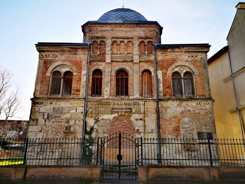 Ödenburg, 2019, Die um 1890 erbaute othodoxe Synagoge, Reiner Fabian