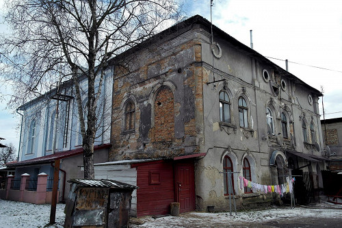 Panevėžys, 2004, Bis 1940 Gebäude einer Synagoge, Stiftung Denkmal, Nerijus Grigas 