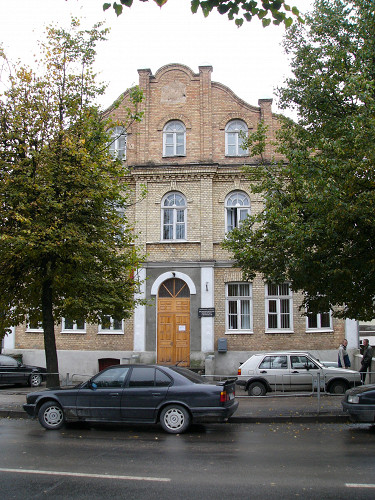 Panevėžys, 2005, Museum und Sitz der Jüdischen Gemeinde, Stiftung Denkmal, Nerijus Grigas 