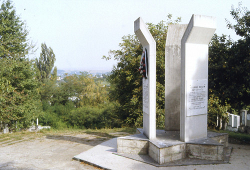 Dorohoi, 2005, Das Holocaustdenkmal auf dem jüdischen Friedhof, Stiftung Denkmal, Roland Ibold