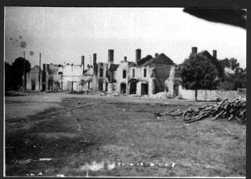 Oradour-sur-Glane, 1944, Der Ort wenige Tage nach dem Massaker, Yad Vashem