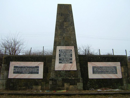 Podu Iloaiei, 2006, Denkmal für die Opfer der Todeszüge auf dem jüdischen Friedhof, Stiftung Denkmal, Roland Ibold