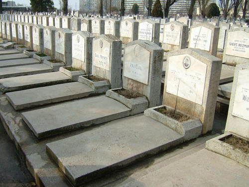 Bukarest, Februar 2006, Grabsteine der Opfers des Bukarester Pogroms vom Januar 1941, Stiftung Denkmal, Roland Ibold 