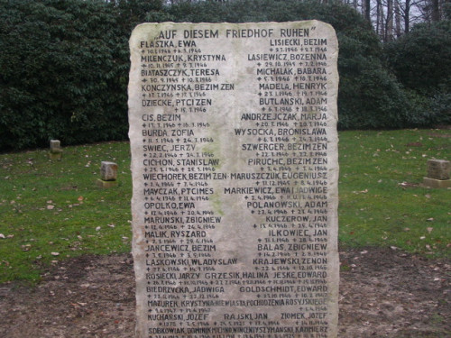 Oerbke, 2007, Gedenkstein auf dem Friedhof der Namenlosen, Gemeindefreier Bezirk Osterheide