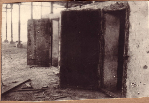 Lublin, 1944, Gaskammern in Majdanek, aufgenommen in den Tagen nach der Befreiung des Lagers, Państwowe Muzeum na Majdanku