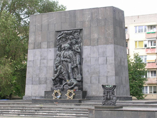 Warschau, 2005, Denkmal für die Helden des Ghettos, Stiftung Denkmal, Jürgen Lillteicher