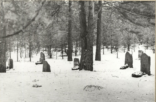 Dünaburg, 1990er Jahre, Gesamtansicht der Gedenkanlage, Daugavpils Muzejs