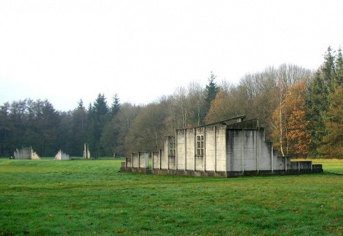 Westerbork, 2006, Teilrekonstruierte Baracken, Ronnie Golz