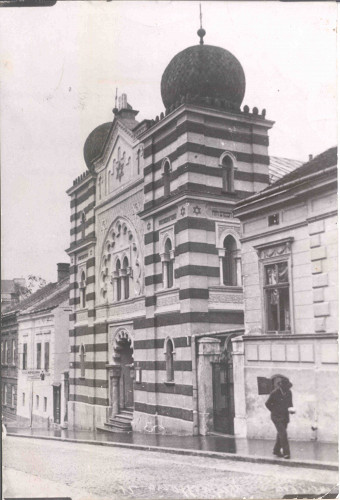 Belgrad, o.D., Die 1944 zerstörte Synagoge Bet Israel, Jevrejski istorijski muzej