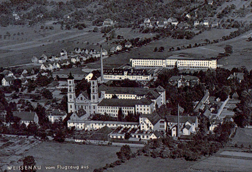 Ravensburg-Weißenau, 1930er Jahre, Weißenau mit der Heilanstalt, Stadtarchiv Ravensburg