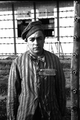 Mauthausen, 1945, Francesc Boix (1920-1951) aus Barcelona kurz nach seiner Befreiung, MHC – Fons Amical de Mauthausen