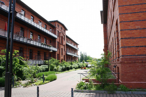 Berlin-Rummelsburg, 2015, Das Gelände wurde in ein Wohnviertel verwandelt, Stiftung Denkmal