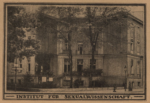 Berlin, o.D., Das Institut für Sexualwissenschaft in den 1920er Jahren, Schwules Museum Berlin