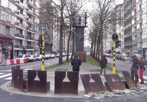 Antwerpen, 2010, Ansicht des Denkmals, Stiftung Denkmal, Adrien Beauduin