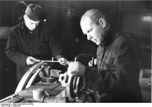 Peenemünde, o.D., Sowjetische Zwangsarbeiter, Bundesarchiv, RH8II Bild-B0270-43 BSM