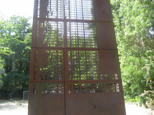 Berlin, 2010, Daten der Deportationen aus Berlin, Stiftung Denkmal