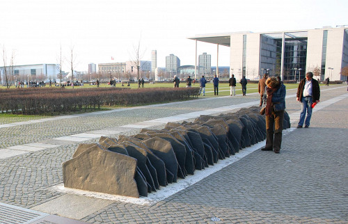 Berlin, 2008, Mahnmal für die ermordeten Reichstagsabgeordneten, Stiftung Denkmal, Anne Bobzin