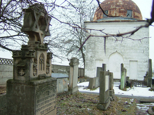 Radautz, 2006, Auf dem jüdischen Friedhof, Stiftung Denkmal, Roland Ibold