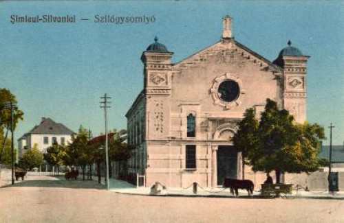 Şimleu Silvaniei, o.D., Historische Ansicht der Synagoge, Biblioteca Centrala Universitara »Lucian Blaga« Cluj-Napoca