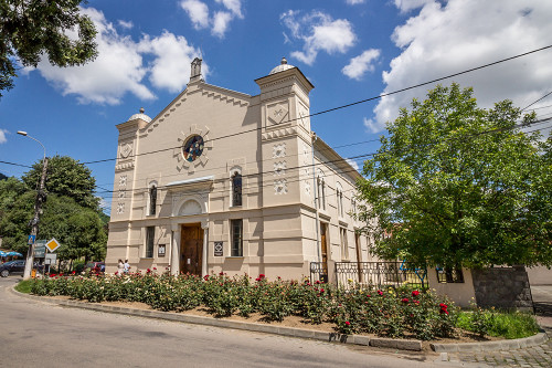 Şimleu Silvaniei, 2016, Ansicht der Synagoge, Ady Negrean