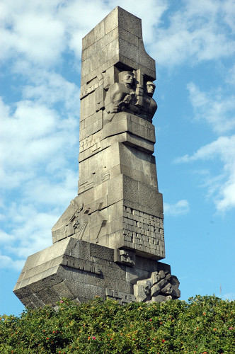 Westerplatte, 2008, »Denkmal für die Verteidiger der Küste«, Don Cameron