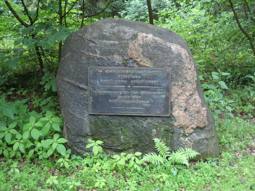 Rastenburg, 2010, »In Erinnerung an den Widerstand gegen den Nationalsozialismus«, Stiftung Denkmal